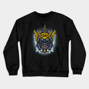 Barong Cyberpunk Hanya Mask artwork Crewneck Sweatshirt